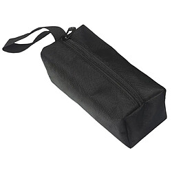 Organisateur de pochette en tissu Oxford multifonctionnel avec sac de rangement, noir