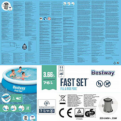 Acheter Bestway Ensemble de piscine Fast Set 366x76 cm 57274