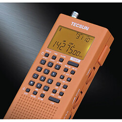 Acheter Universal Nouveau PL 368 micro portable DSP ETM ATS FM stéréo ondes moyennes et ondes courtes World Band stéréo radio 64 108 MHz |(Orange)