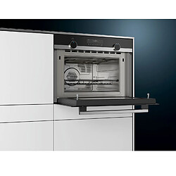 Acheter Four combiné mo intégrable 44l inox/noir - cm585ags0 - SIEMENS