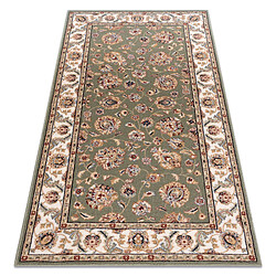 RUGSX Tapis NAIN Ornement, cadre 7338 51088 vert beige 120x170 cm