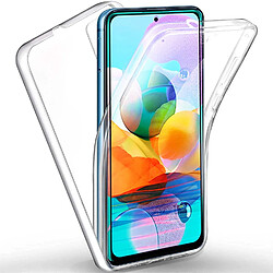 Xeptio Coque 360 degrés intégrale pour Xiaomi Redmi Note 12 4G Protection arrière PC Case et Avant en TPU Transparente