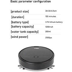 Avis Universal Aspirateur robotisé intelligent Aspirateur automatique à l'extérieur de la bordure