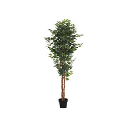 Vente-Unique Arbre artificiel ficus avec pot - H.180 - VALOPA