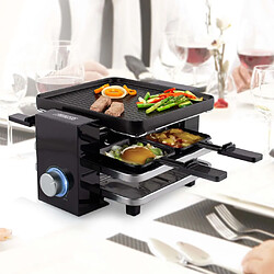 Avis Princess Gril à raclette Piano 4 700 W Noir