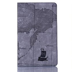 Wewoo Housse Coque Etui en cuir avec rabat horizontal Texture Map pour Galaxy Tab A 8 2019 P200 / P205avec porte-cartes et porte-cartesavec aléatoire