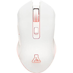 Souris Gamer Sans fil - THE G-LAB - KULT HELIUM - RGB - 6400 DPI - 6 Boutons - Blanc