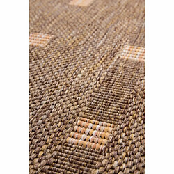 Avis Paris Prix Tapis Tissé Effet Sisal Hamstad Marron Café 80 x 150 cm