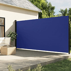 vidaXL Auvent latéral rétractable bleu 200x300 cm