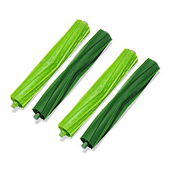 INF Brosses à tête/brosses en caoutchouc pour iRobot Roomba i7, 4 paires Green pas cher