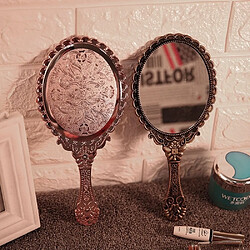 Acheter Wewoo Miroir de maquillage Vintage Mirror Handhold noir