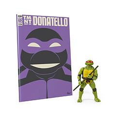 The Loyal Subjects Les Tortues Ninja - Figurine et comic book BST AXN x IDW Donatella Exclusive 13 cm