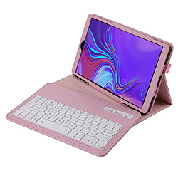 Avis Wewoo SA510 Clavier Bluetooth détachable + Housse de protection en cuir PU texturé litchi avec support pour Galaxy Tab A 10.1 2019 T510 / T515 rose