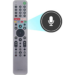 SANAG Rmf-Tx611E Universal Remplacer La Telecommande Vocale Pour Sony Tv Kd-77A9G Kd-55A8H Kd-65A8H Kd-85Z9G Kd-98Z9G Kd-85Zg9 Kd-98Zg9 Kd-65X8000H Xbr-85Z9G Xbr-98Z9G Xh9005