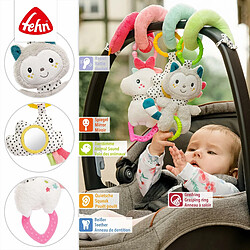 Avis Fehn Aiko & Yuki Spirale D?activités, avec Jouets à Toucher et à Attraper, à Accrocher Sur Poussette, Lit, Parc, Porte-bébé et Siège Auto, Jeu de Motricité pour tout -petits et Bébés Dès la Naissance