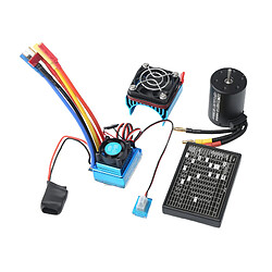 3100KV Brushless Motor Upgrade Brushless Combo Set Pour 1/16 1/10 RC Car 60A