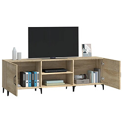 Acheter vidaXL Meuble TV chêne sonoma 150x30x50 cm bois d'ingénierie