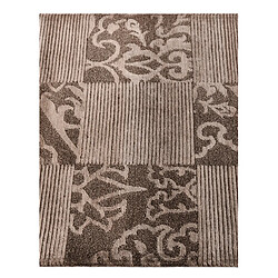 Vidal Tapis de couloir en laine 203x84 brun Darya pas cher