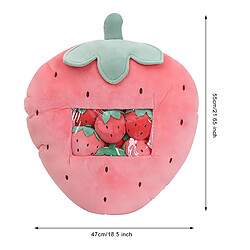 Universal Peluche Animaux Fraise Maison Bureau Fruits Coussin Coussin Peluche Jouet | Peluche Coussin (47 * 55cm)