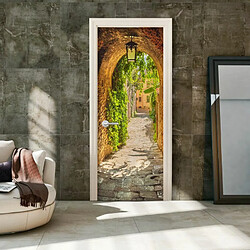 Paris Prix Papier Peint pour Porte Alley in Italy 210x100cm