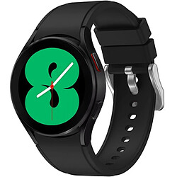 PHONECARE Bracelet en Silicone lisse Avec Bloucle pour Samsung Galaxy Watch4 Bluetooth 4G 40mm - Noir