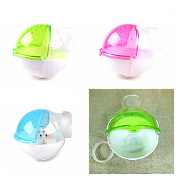 Souris De Hamster Petit Sable Bain De Boîte De Cage De Bain Pour Animaux De Compagnie Sauna Toilette Jaune