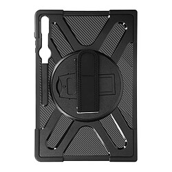 Avizar Coque pour Samsung Tab S8 Ultra / S10 Ultra et S9 Ultra Béquille Support Noir