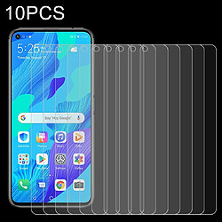 Wewoo Film de verre trempé Pour le Huawei Nova 5T 10 PCS 0.26mm 9H 2.5D