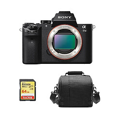 SONY A7 II Body + 64GB SD card + camera Bag