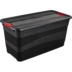 keeeper Boîte de rangement 'eckhart', 83 L, graphite/rouge ()