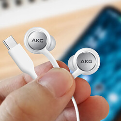 Acheter Écouteurs USB-C Intra-auriculaires Boutons Multifonctions Original Samsung Blanc