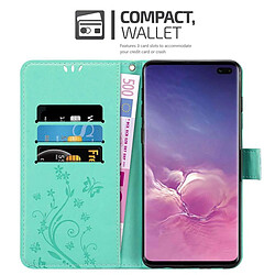 Cadorabo Coque Samsung Galaxy S10 PLUS Etui en Turquoise