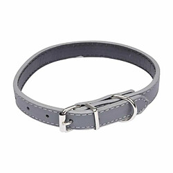 Paris Prix Collier pour Chien Design Uni 40cm Gris