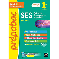 SES spécialité, sciences économiques et sociales 1re générale : nouveau bac - Occasion