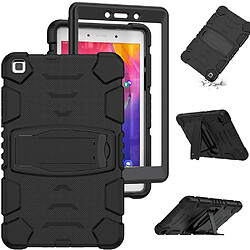 Coque en TPU + silicone, antichoc avec béquille noir pour votre Samsung Galaxy Tab A 8.0 Wi-Fi (2019) SM-T290/T295