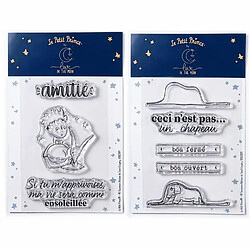 Youdoit 8 Tampons transparents Le Petit Prince Renard et Boa