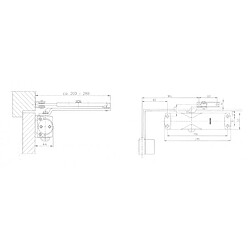 Geze FPTE TS 1000 F3 ARG ABRAS