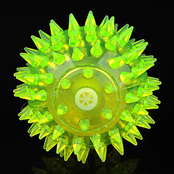 Avis Wewoo Jouet pour Animaux les familiers Couleur Pet Boules de de chien Animal de compagnie Flashing Ball Glowing élastique de balle en caoutchouc Acoustique Mimo Bite Toys, petite taille, forme de aléatoire Livraison