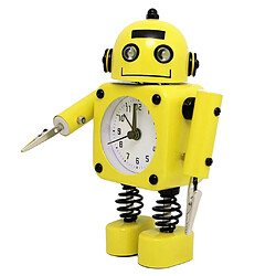 2pcs Chambre Robot Réveil Réveil Horloge Décor Arts Ornements Enfants Cadeaux