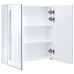 Acheter vidaXL Armoire de salle de bain à miroir LED 60x14x62 cm