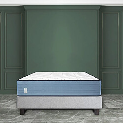 LUXURY LITERIE Matelas BestSeller, 20cm, mousse haute densité, indépendance du couchage, face été/hiver, 140x190cm