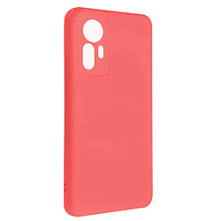 Avizar Coque pour Xiaomi 12 Lite Silicone Semi-rigide Soft-touch Fine fuchsia