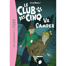 Le club des cinq va camper - Occasion