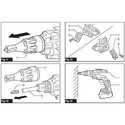 Makita DFS 250 Z Visseuse plaque de plâtre sans fil 18 V Brushless - sans batterie - sans chargeur pas cher