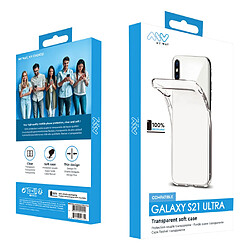 Acheter My Way Myway Coque pour Samsung Galaxy S21 Ultra Souple en TPU Transparent