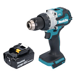 Makita DHP 489 T1 Perceuse-visseuse à percussion sans fil 18 V 73 Nm Brushless + 1x batterie 5,0 Ah - sans chargeur