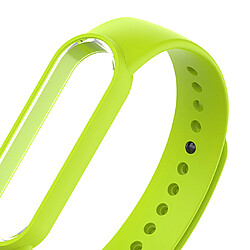 Pour Xiaomi MI Bande 5 Remplacement Silicone Bracelet Montre Bracelet Lime