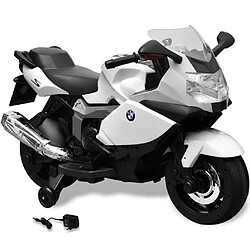 vidaXL Moto électrique enfant BMW 283 Blanc 6 V 