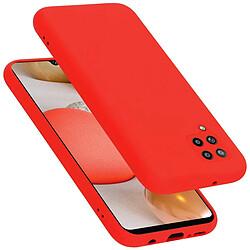 Cadorabo Coque Samsung Galaxy A42 4G Etui en Rouge