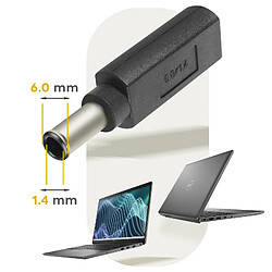 Avizar Adaptateur de Charge USB-C vers DC 6.0 x 1.4mm pas cher